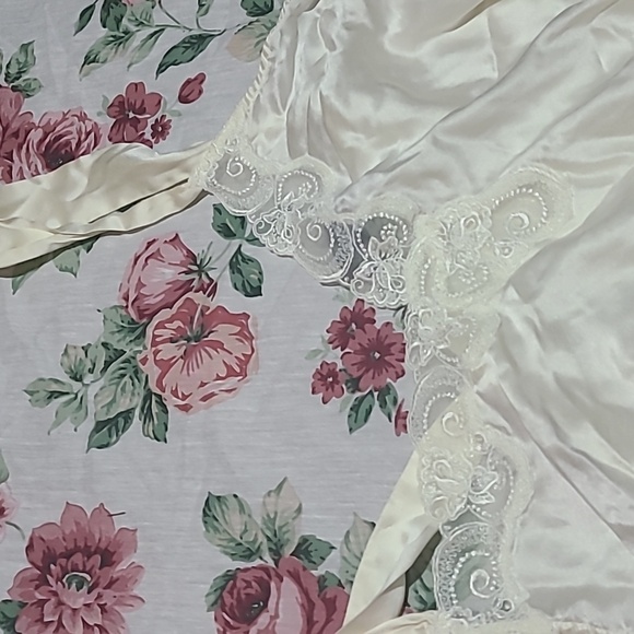 Vintage 100% SILK morgan taylor medium - Picture 3 of 9